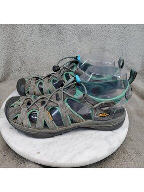 Keen Shoes Womens Size 7 Gray Textile Whisper Gorpcore Outdoor Sandals *Read*